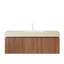 Meuble-lavabo mural 48 po avec comptoir en pierre frittée et lavabo en céramique, armoire de rangement avec 1 tiroir et porte à fermeture en douceur-522743874-513372809-522743884