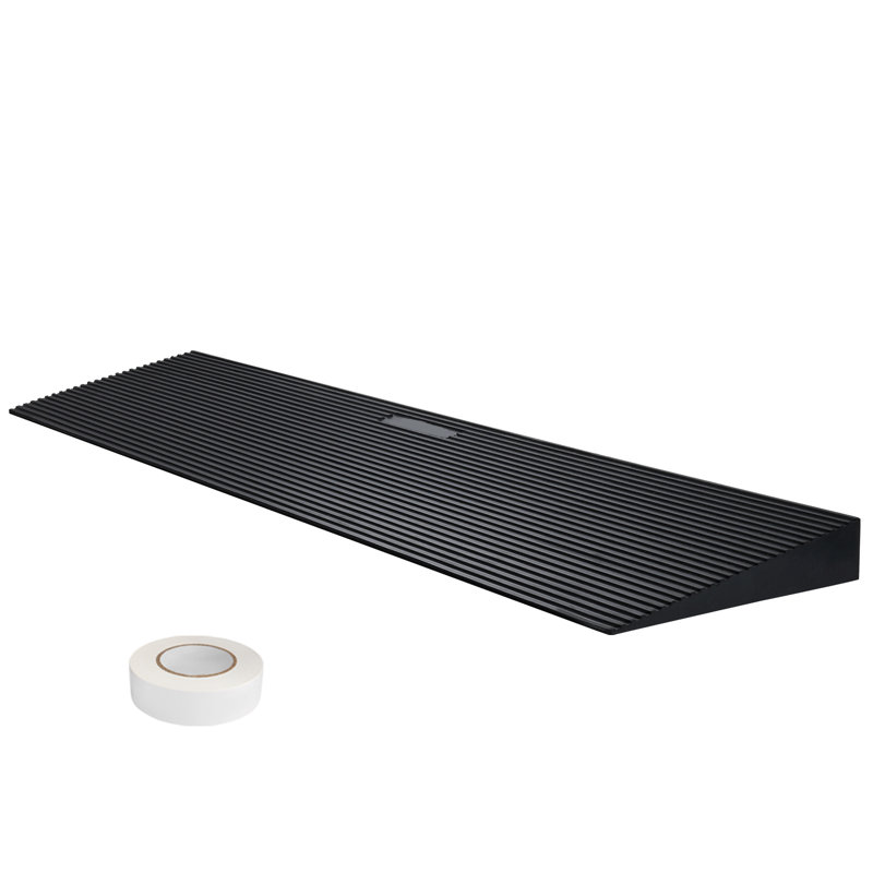1.6" Rise Cuttable Threshold Ramp for Sweeping Robot