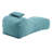 Brody Outdoor Bean Bag Lounge Chair With Headrest-1637466043