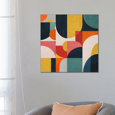 «Geometric Concept XCVI», reproduction d'art sur toile tendue