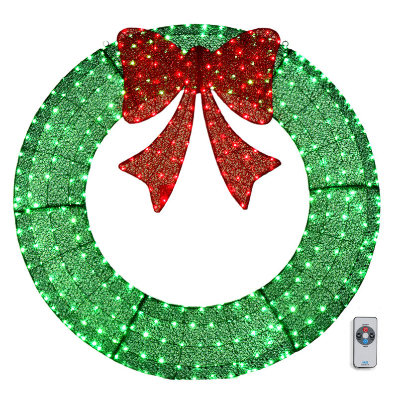Fausse couronne lumineuse, Vert, L 3,1 po x H 47,2 po x P 47,2 po