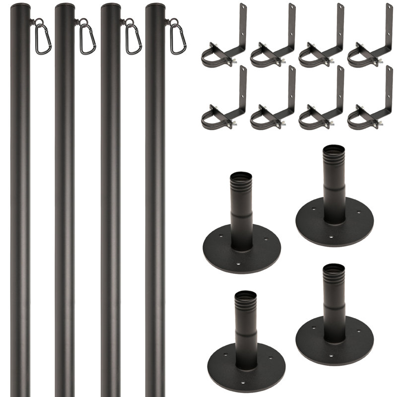 Poles Lighting Kit, 4 Pack