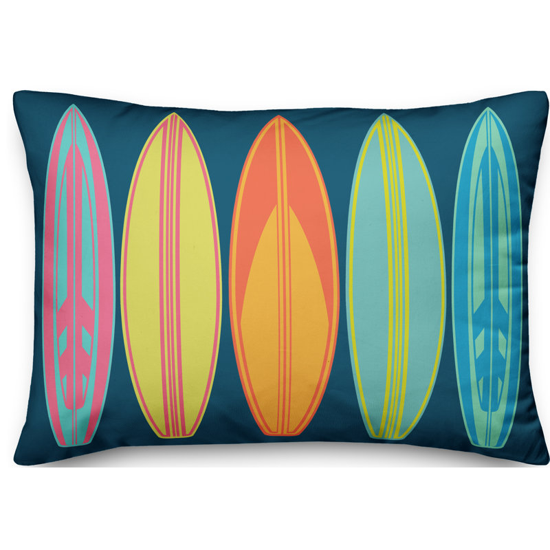  Coussin lombaire extérieur Surf Board, Polyester / Bourre en polyester