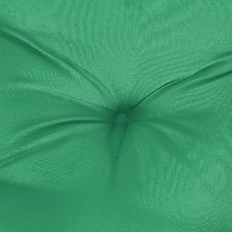 Outdoor Seat Cushion, Green, 2.8" H x 19.7" W x 19.7" D