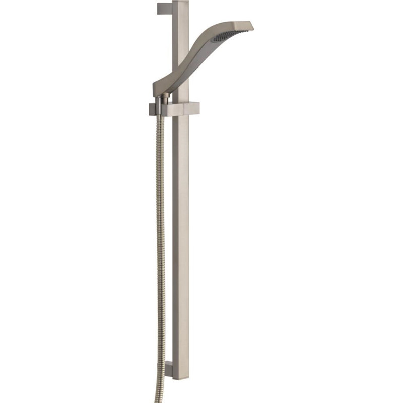 Dryden Single-Spray Slide Bar Hand Held Shower with Hose, Handheld Shower Head, Brilliance Stainless