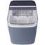 Portable Ice Maker for Kitchen Countertop, Slate Grey Plastic, 9 Bullet Cubes in 6 Mins, 26 lbs Daily