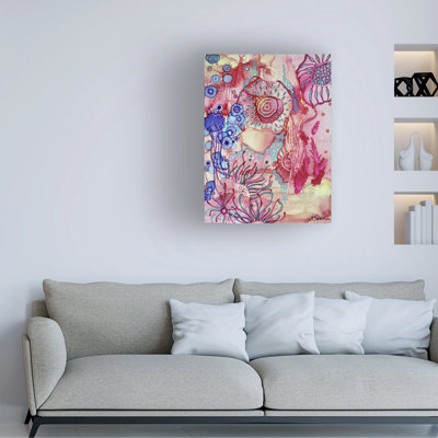 Art mural sur toile tendue - Amy Tieman "Neverender Story", art mural pour salon, chambre à coucher ou bureau - 24 x 32