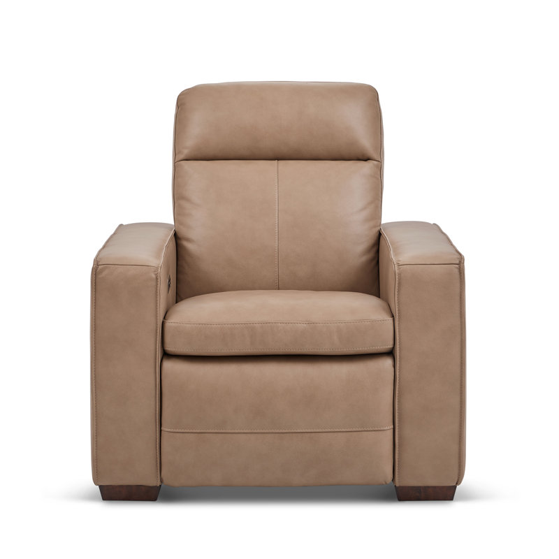 Windsor  Power Recliner With Power Headrest, Lumbar, Tan