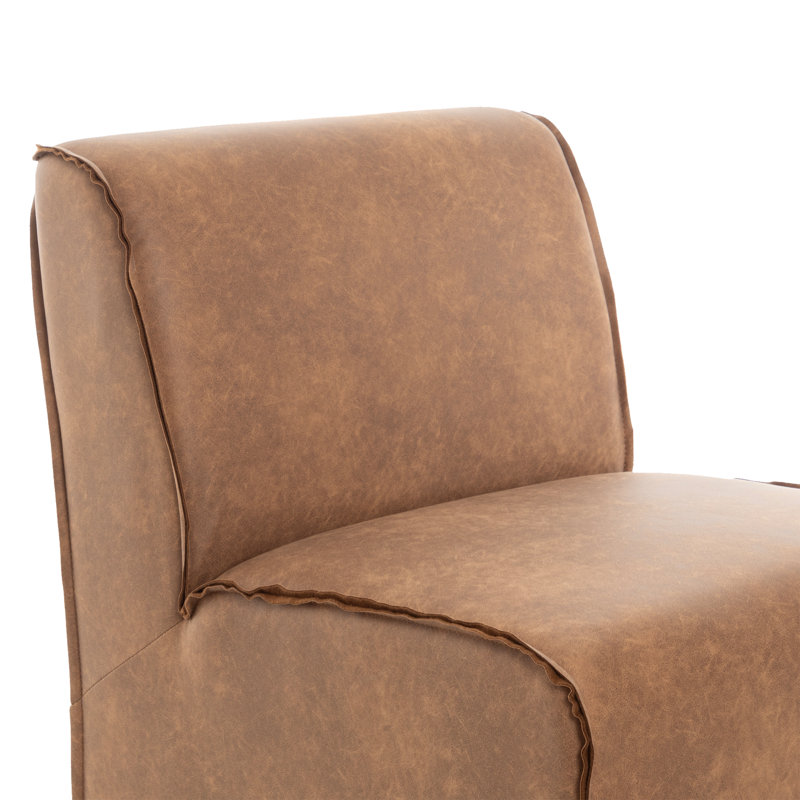 Chaise de salle à manger Cozy Elegant, Brun