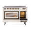 ILVE Nostalgie II Noblesse 48 dans la gamme d'induction, 6 éléments d'induction (porte en verre)-688382868