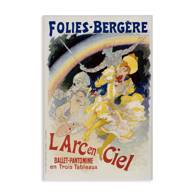 Publicité rétro sur toile, par Marcus Jules, H 24 po x l 16 po