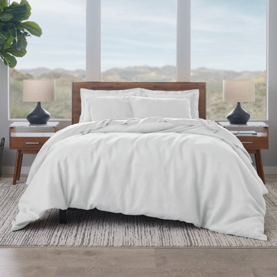 EJ Classic 100% Cotton Percale Duvet Cover Set