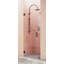 Illume 34.25 in. x 78 in. Fully Frameless Wall Hinge Shower Door-138128855