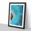 Alifu Alifu Atoll in the Maldives 1 Piece Single Picture Frame Wall Art-55547692-55547695