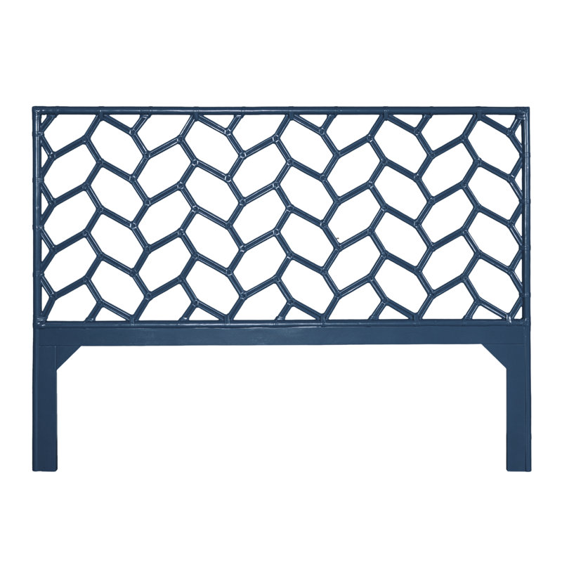 Silas Headboard, King, Navy Blue