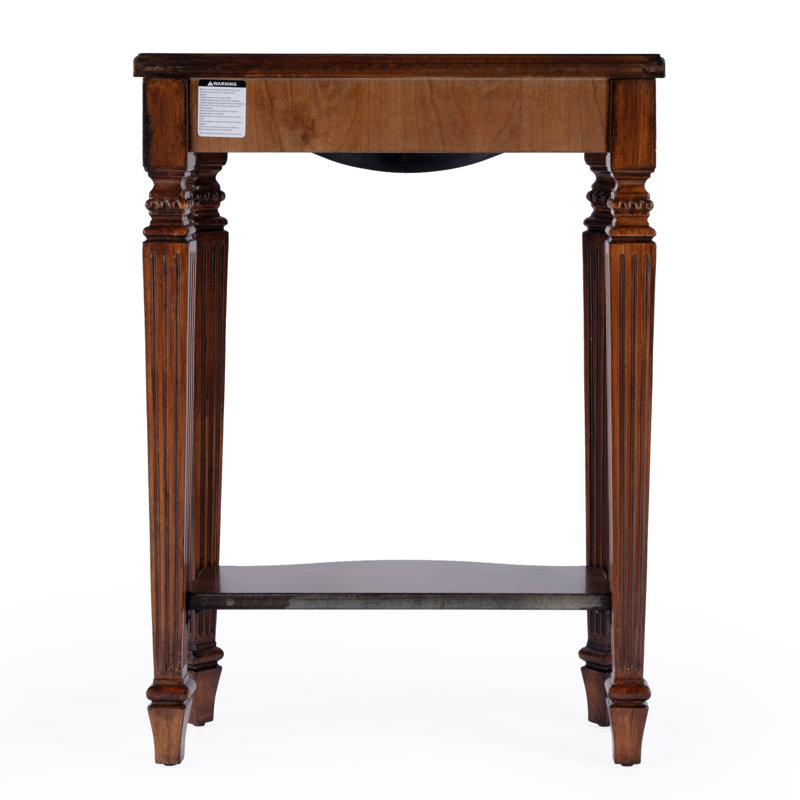 Cheshire Ballerina 22" Console Table, Light Brown