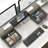 Extra Large Storage Monitor Stand for 2 Monitors-503947987