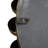 Metal Room Wall Mirror with Beaded Detailing-341646539-341646537