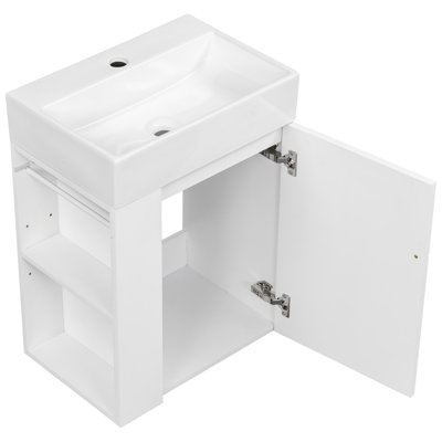 20'' Floating Bathroom Vanity With Ceramic Top