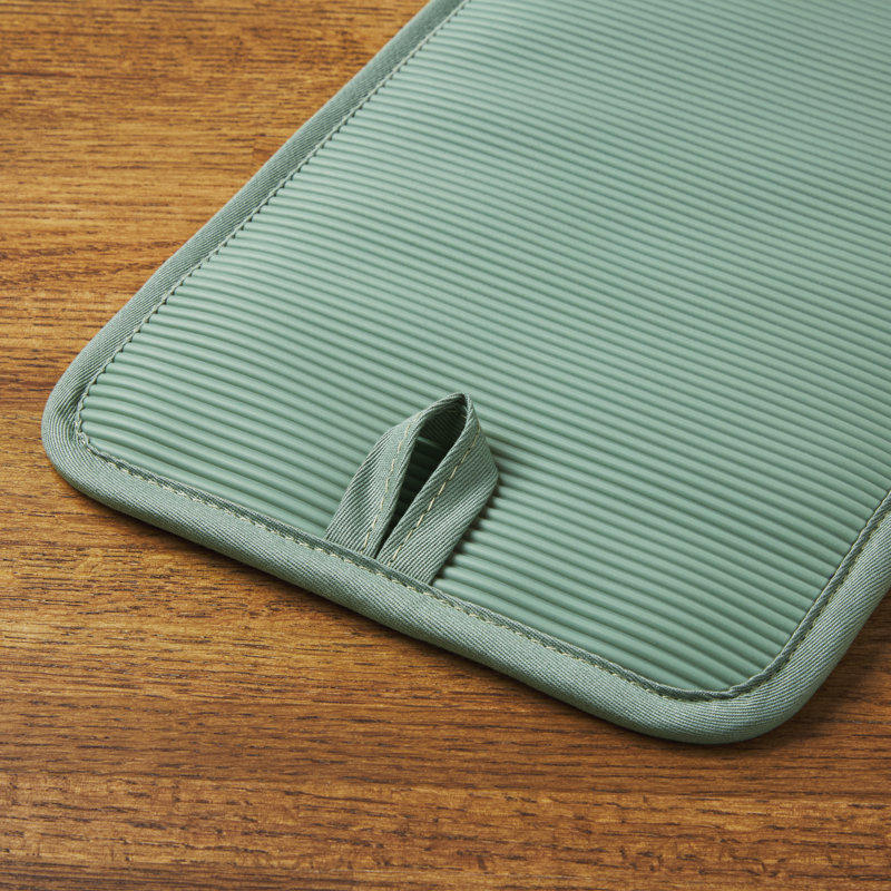 Porte-casseroles en micro-côtes en silicone pour ensemble de 2 pièces Kitchenaid, Cardamome