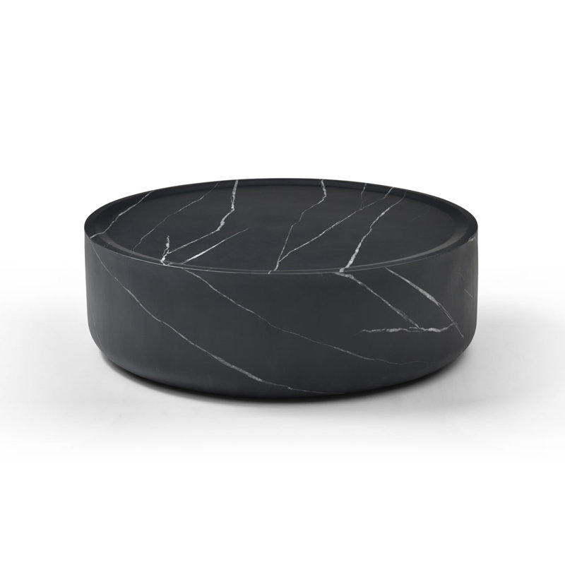 Bea Black Round Coffee Table