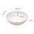 Mocoloo 16'' White Ceramic Circular Bathroom Sink