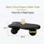 Table basse en forme de nuage avec 3 pieds sphériques, courbes élégantes pour les salons modernes-755348490-755348499