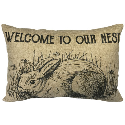 Linen Reversible Throw Pillow