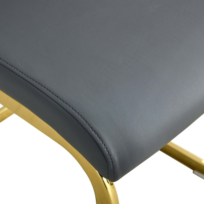 Chaise Maydell, Doré, Blanc, 2