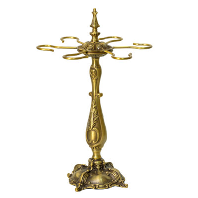 Brass Wine Cup Holder - Exquisitely Carved Patterns, Wine Cup Storage Rack, Combining Art And Practicality
