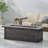56" Outdoor 50,000 BTU Rectangular Mgo Concrete Propane Fire Pit, Grey Wood Pattern (Tank Cover Not Included)-1839900205