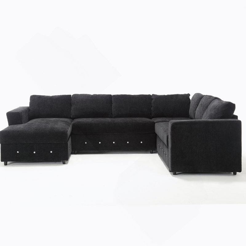 Canapé modulaire surdimensionné en U 110,75 po