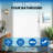 36" W x 96" H 12-Piece Acrylic Shower & Tub Wall Panel, Quick Install & Cuttable, 1/8" (2.8mm) Thickened-119418713
