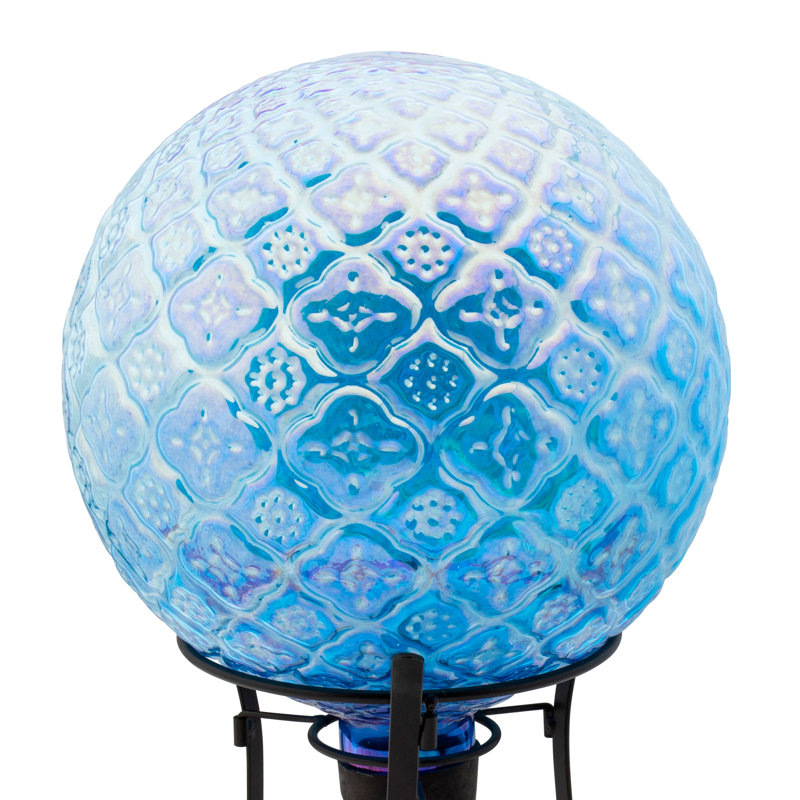 Boule de réfléchissant en relief Lehmann, Bleu