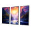Alyda - Ensemble de salon d'art mural bateau-108459951-108459952