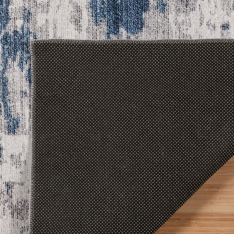 Tapis intérieur crème ivoire Samira Cenis, Rectangle 6 pi x 9 pi