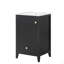 Meuble-lavabo de 20 po avec lavabo, armoire de salle de bain avec porte à fermeture douce, support de rangement et tiroir-579455433