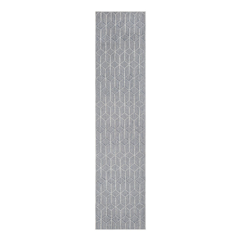 Indoor/Outdoor Trellis Area Rug, Runner 2'7" x 12'