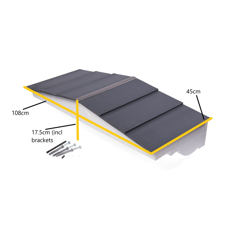 Raemon Wheeler Low Pitch Door Canopy