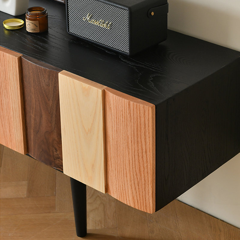 Meuble télé de style nordique médiéval, 70.87"