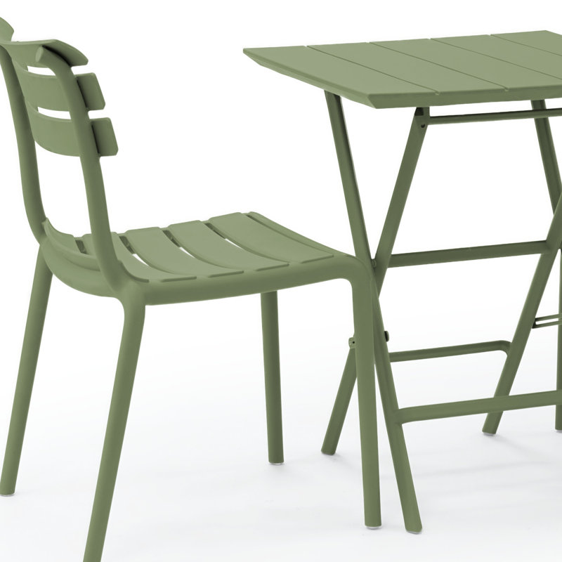 Centreville 2 Person Bistro Set, Olive Green