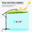Gordonville 120'' Cantilever Umbrella-805213482