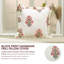 Housse de coussin en tissu de coton rose bohémien 14 x 36 po Fab Divine-106744474