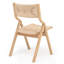 Chaise d'appoint pliante en bois massif-173123840