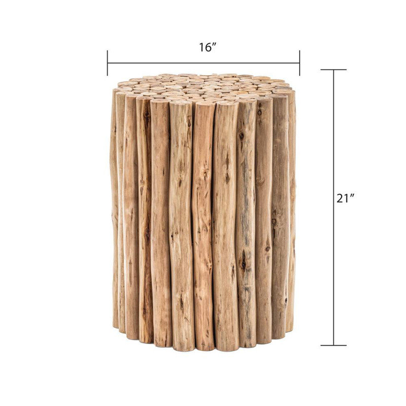 Donadee Solid Wood Top Single Coffee Table