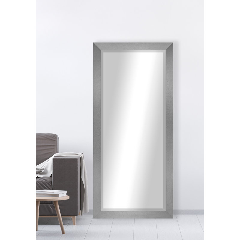 Henslee Mirror, Silver Tungsten, 65.5" H x 32" W