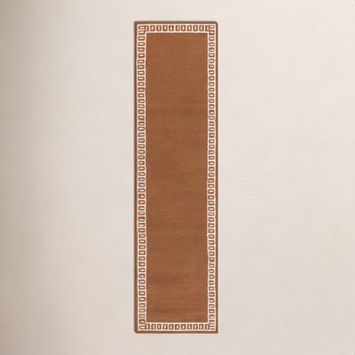 Hand-Tufted Geometric Wool Rug