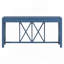 60''Acacia Veneer Console Table with 4 Spacious Drawers-1501158375