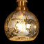 Lustre contemporain en verre fumé 5 lumières Mercury