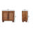 Arched Rattan Two-door Sideboard